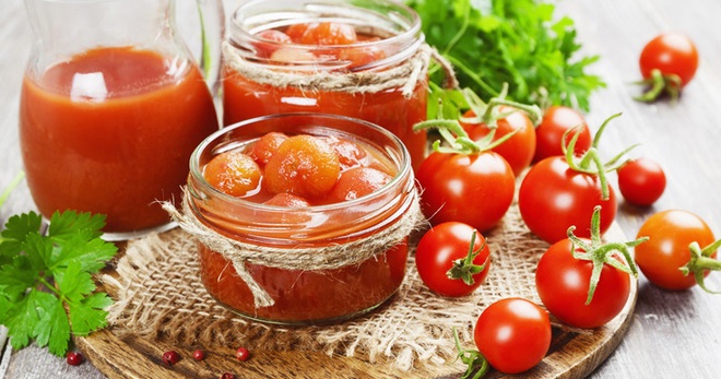 Помидоры маринованные в томатном соке без стерилизации