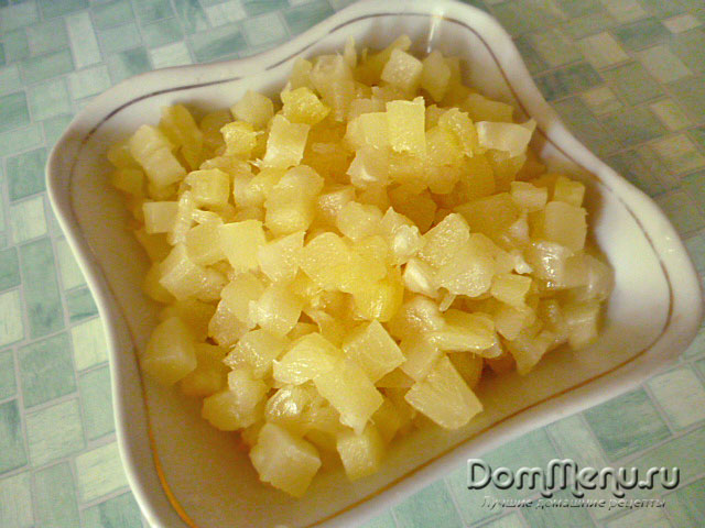 Izmel'chaem ananasy
