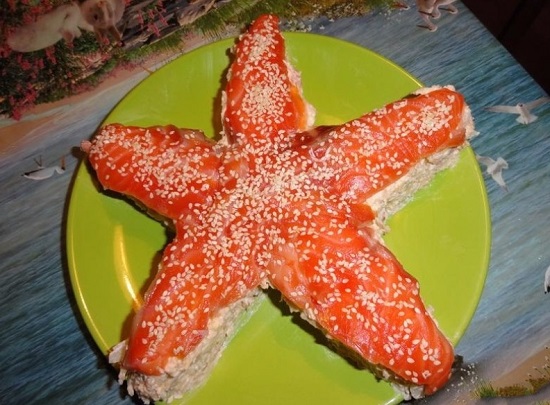 Салат «Морская звезда»: рецепт с фото