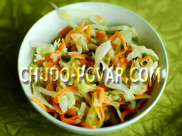 Салат из капусты на зиму рецепт с фото