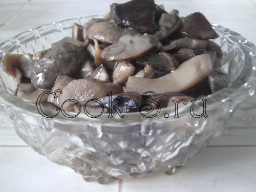 маринованные грибы 