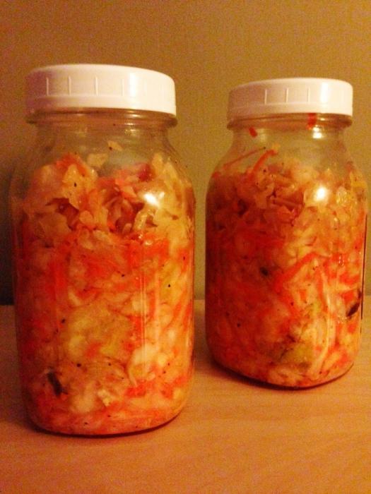 рецепт салатной капусты на зиму
