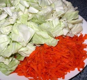 салат капуста с морковью рецепт