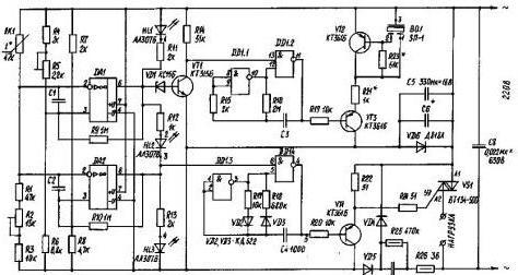 схема терморегулятора для инкубатора своими руками 