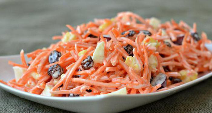 морковный салат рецепт диетический