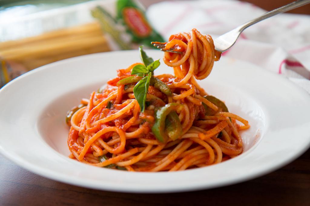 блюда из спагетти
