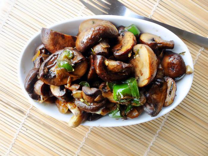 можно ли жарить маринованные грибы с картошкой