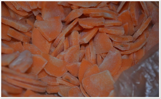 Замороженная морковь