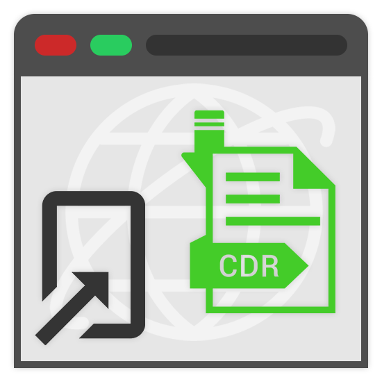 Пересохранить cdr в более раннюю версию онлайн