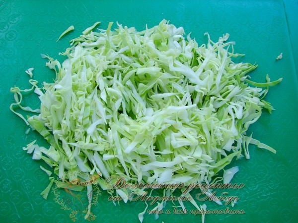 Как приготовить: вкусный салат из капусты