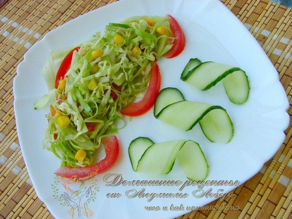Как приготовить: вкусный салат из капусты