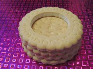 Печенье, собранное в колесо