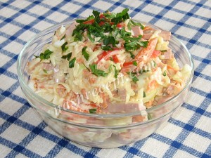 салат из кольраби - salat iz kolrabi