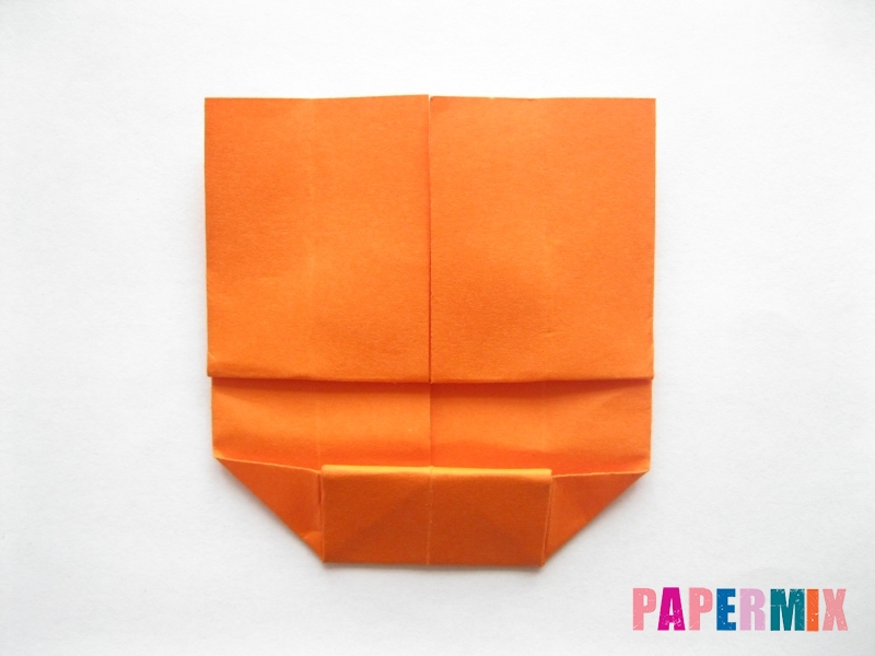 Как сделать кровать из бумаги (оригами) поэтапно - шаг 13
