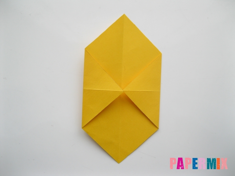 Как сделать медведя из бумаги (оригами) своими руками - шаг 2