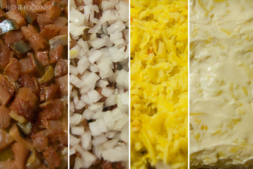 Салат сельдь под шубой: пошаговый рецепт с фото к Новому Году! Кулинарный блог Вики Лепинг
