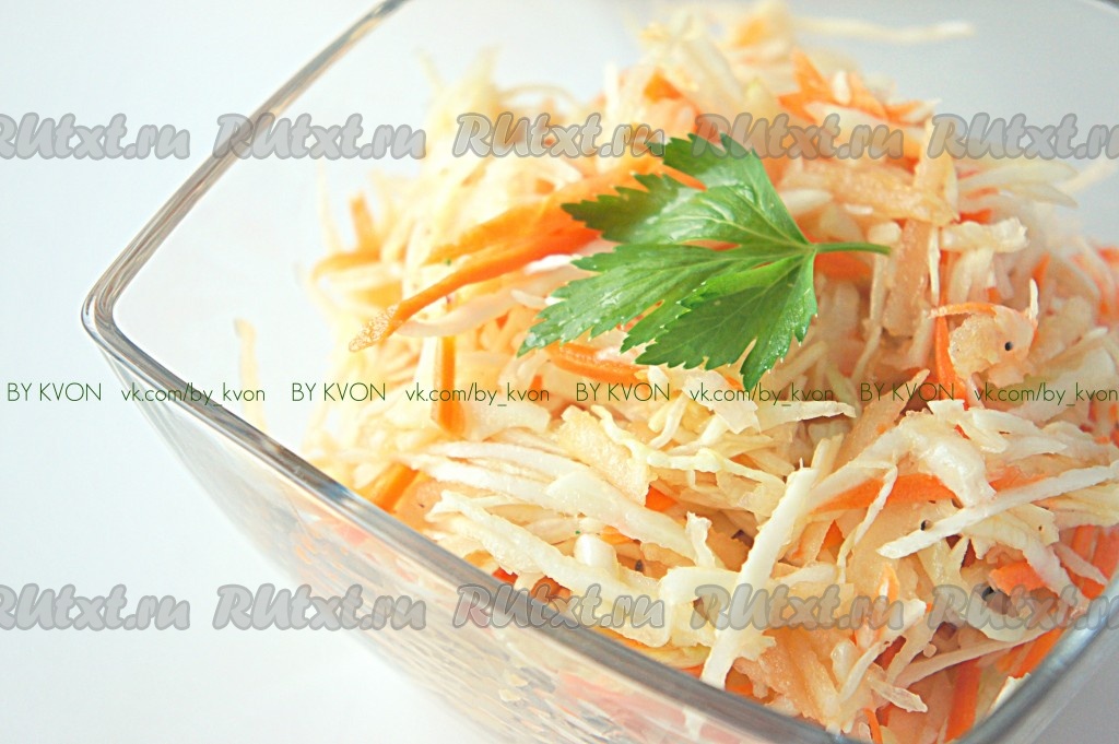 салат из капусты свеклы и моркови с уксусом