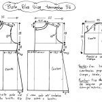Выкройка туники для полных дам