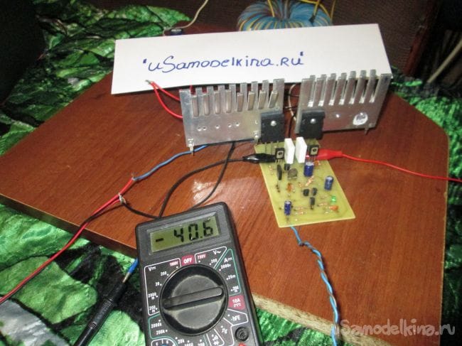 Транзисторный усилитель мощности на 100 Ватт