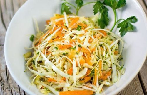 Вкусные салаты с капустой морковью рецепт