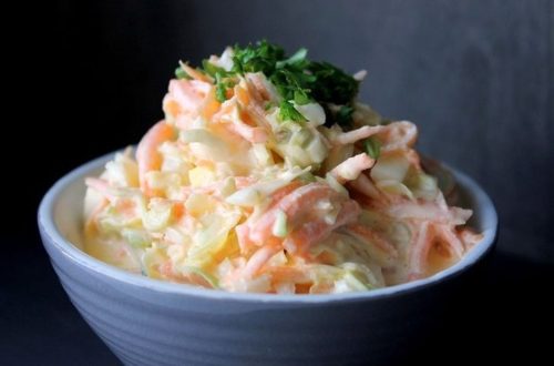 Вкусные салаты с капустой морковью рецепт