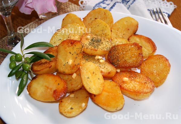 Сочная картошка в духовке