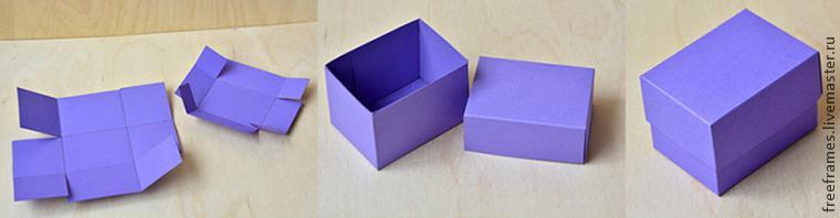 коробочка, коробка своими руками, делаем упаковку