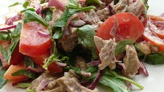 Мясной Легкий Салат/Салаты рецепты/Healthy beef salad recipe