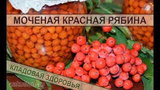 Как украсить праздничный стол. Домашняя мочёная рябина - простой рецепт оригинальной заготовки