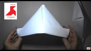 Как сделать простую шапку из 2 х листков бумаги формата А4