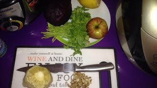 Салат с красной капустой и сельдереем. Очень легкий и вкусный. #Фитнес салат