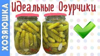 Рецепт ИДЕАЛЬНЫХ МАРИНОВАННЫХ ОГУРЦОВ 🥒| Хрустящие огурчики на зиму | Как выбирать огурцы