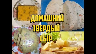Топ 3 самых вкусных рецептов домашнего сыра / Домашний твердый сыр из творога