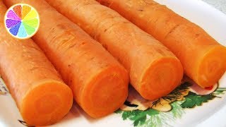 Морковь для салата за 5 минут.