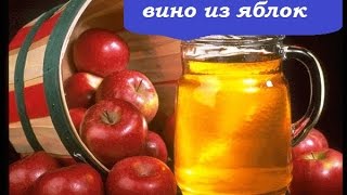 ЛУЧШЕЕ ДОМАШНЕЕ ВИНО из ЯБЛОК / КАК ПРИГОТОВИТЬ ВИНО