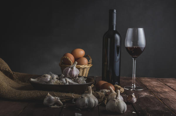 Варенье из чеснока и красного вина