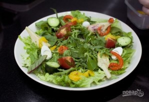 Салат со свежим тунцом - фото шаг 7