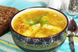 Картофельный суп с галушками - фото шаг 9