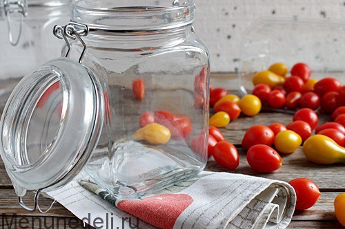 Маленькие маринованные помидоры рецепт