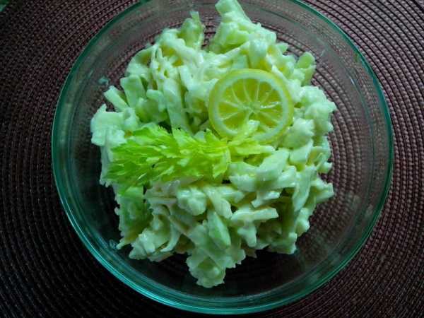 Вкусный салат с сельдереем стеблевым рецепты
